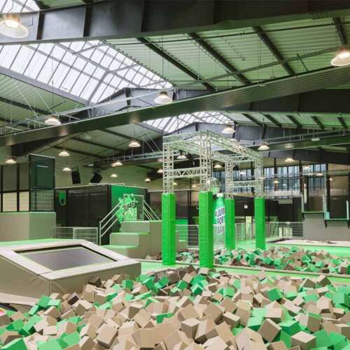 Foam pit - trampolinepark Jump One Hannover